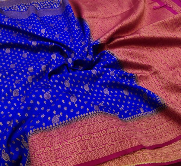 Banarasi soft silk - Image 3