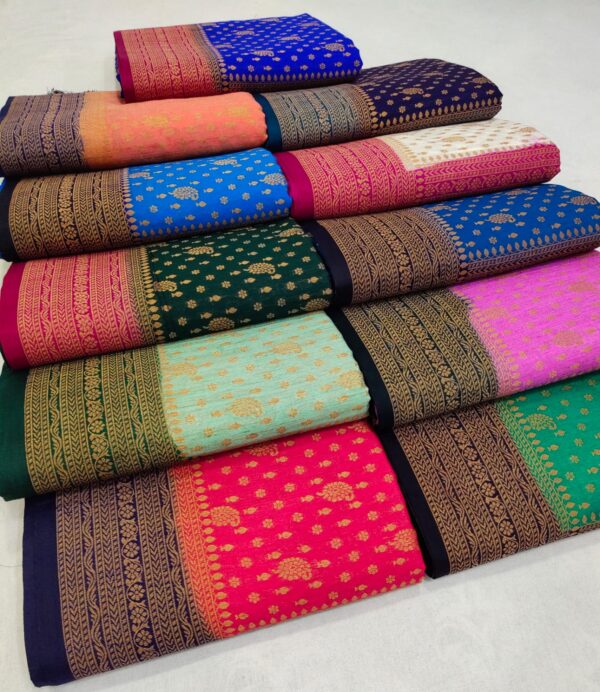 Banarasi soft silk - Image 7