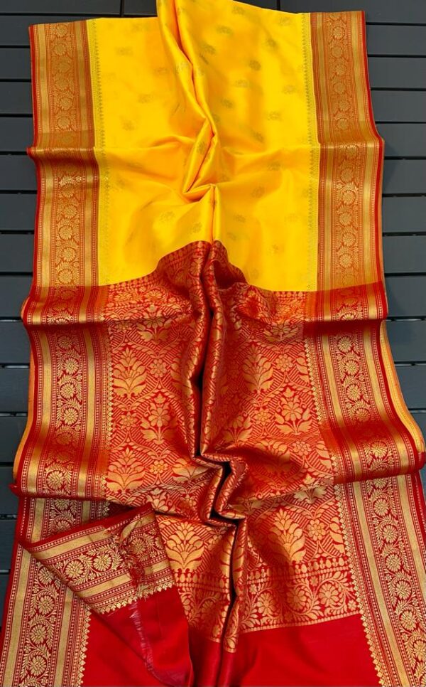 Banarasi Maheshwari silk saree - Image 8