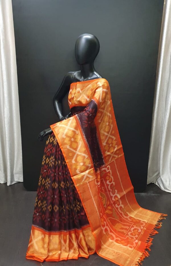 Sico saree ikkat design - Image 8