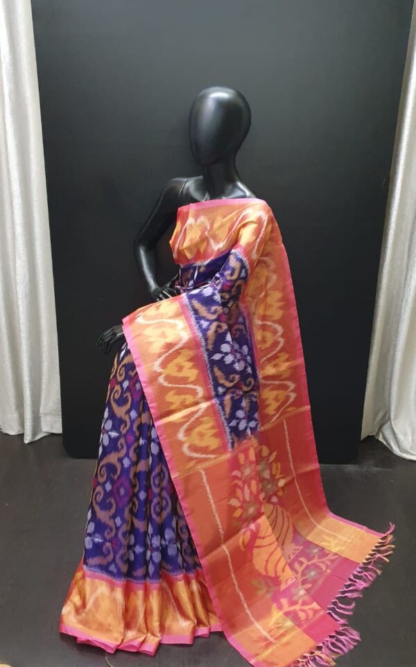 Sico saree ikkat design - Image 7