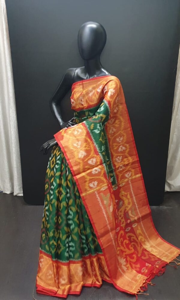 Sico saree ikkat design - Image 4