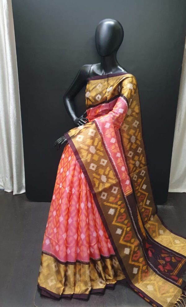 Sico saree ikkat design - Image 3