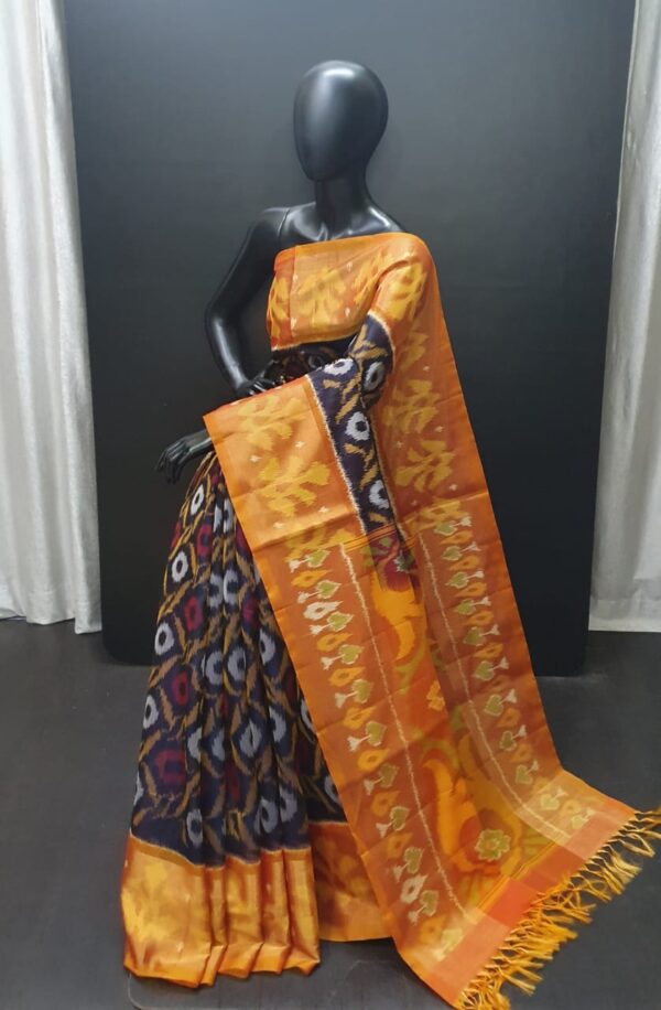 Sico saree ikkat design - Image 2